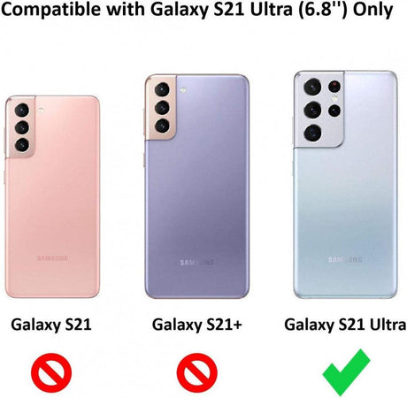 Samsung Galaxy S21 Ultra 5G átlátszó tok, erősített sarkokkal, vékony, puha, - Outlet24