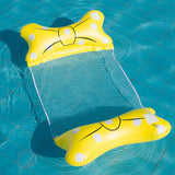 Vízi Felfújható Ágy, Sárga, úszó nyugágy, felfújható medence függőágy - Outlet24
