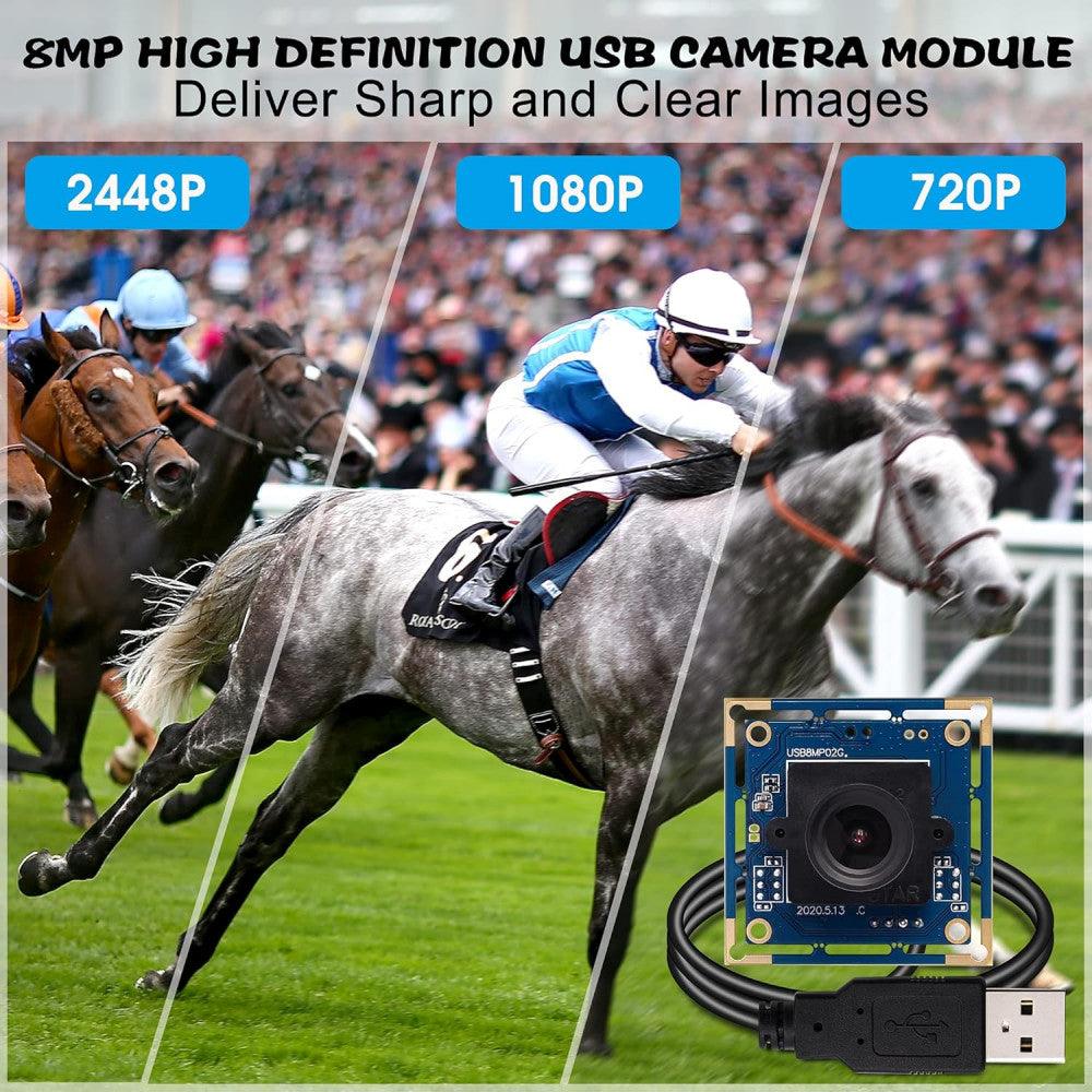 8MP USB Kamera Modul Sony IMX179 Szenzorral és 3.6mm Széles Látószögű Objektívvel Újracsomagolt termék - Outlet24