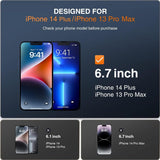 Privacy fólia iPhone 13 Pro Max/iPhone 14 Plus 6.7 hüvelykes készülékekhez - Outlet24