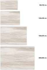 Padlószőnyeg Fa Textúrával Beige 60x110 cm - PVC Linóleum - Outlet24