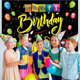 Poliészter anyagól készült vászon születésnapi fotózáshoz gyerekeknek 1,5 x 0,9 M - Outlet24