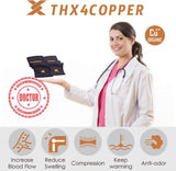 THX4COPPER Rézbevonatos Kompressziós Könyökvédő Pár - Sport és Gyógyulás Támogatás - Outlet24