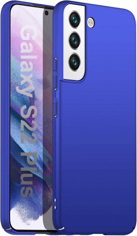 Samsung Galaxy S22 Plus tok[Mat Sorozat] Rugalmas Ütéselnyelő, Ultravékony Kék - Outlet24