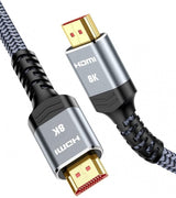 SNOWKIDS 8K HDMI Kábel, 48 Gigabites Másodpercenkénti Adatátvitel, Férfi-Férfi Csatlakozó Újracsomagolt termék - Outlet24