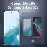 Samsung Galaxy S22 Tok, Katonai Minőségű Védelem, Karcolásálló, Forgatható Gyűrű Tartóval - Rózsaszín Arany Újracsomagolt termék - Outlet24
