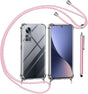 Xiaomi 12/ Xiaomi 12X tok rózsaszín pánttal, tollal - Outlet24