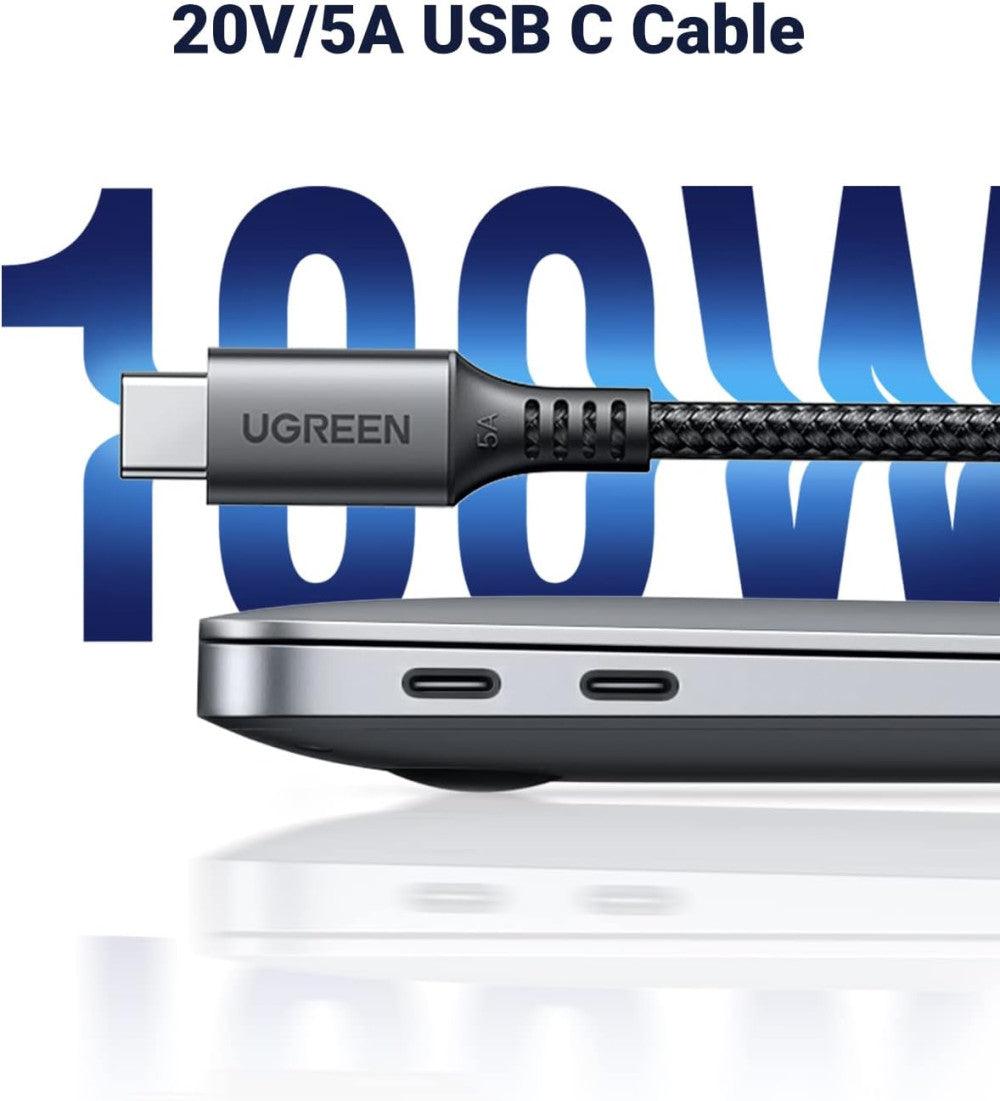 UGREEN 100 W USB C 20V/5A PD gyors töltőkábel 1 méter - Outlet24
