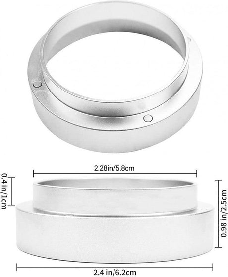 TAZZOR Kávé Adagoló Gyűrű, Töltőtölcsér 58 mm átmérő Újracsomagolt termék - Outlet24