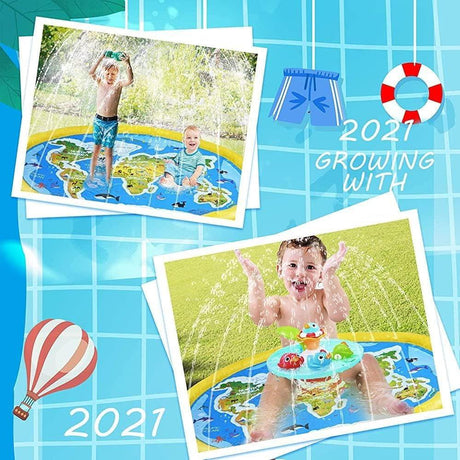 Színes Tengeri matrac - 170 cm-es Vízi Játék, Gyerekeknek és Háziállatoknak - Outlet24