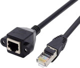 RJ45 8P8C FTP STP UTP Cat6 LAN Ethernet hálózati hosszabbító kábel 90 fokos - Outlet24