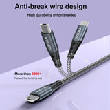 SIZUKA USB-A USB-Micro kábel, 0.5 méter, 2 darabos Újracsomagolt termék - Outlet24