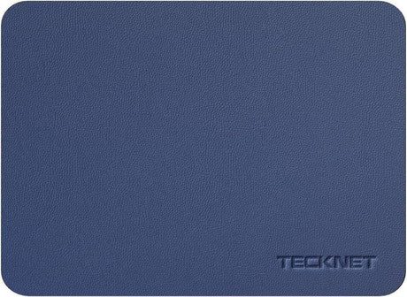 TECKNET Kétszínű PU Bőr Egérpad, Vízálló és Ultra Sima, Mindkét Oldalán Használható, Kék - Outlet24