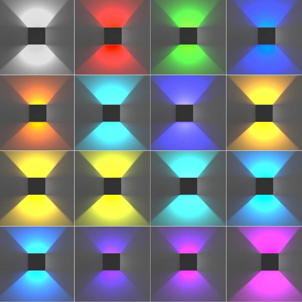 RGB Fali Lámpa 16 Színben, Távirányítós, Akkumulátoros, Mágneses Újracsomagolt termék - Outlet24