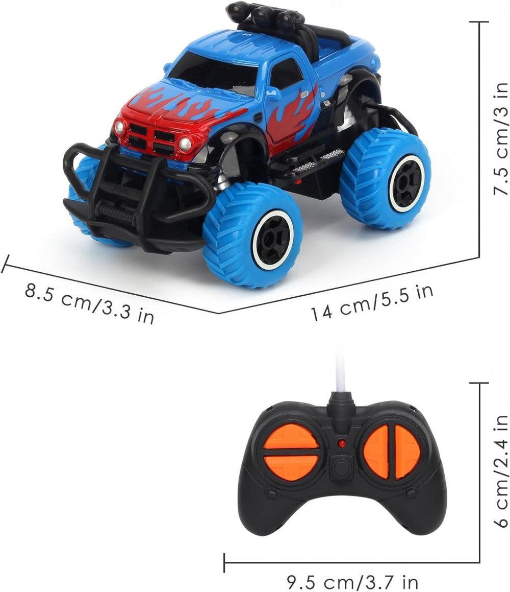 Távirányítós Autó Gyerekeknek, Monster Truck, Mini Off Road RC Játék - Kék - Outlet24
