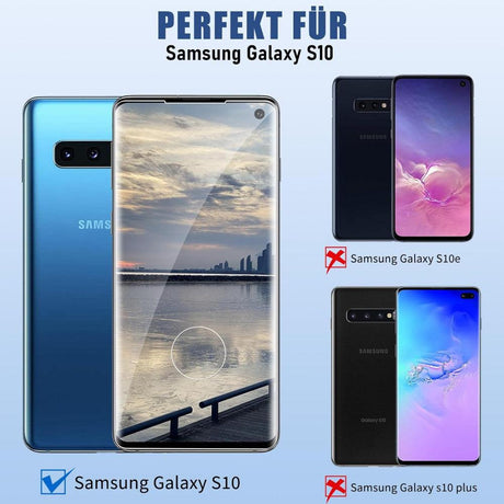 Samsung Galaxy S10 Képernyővédő Üvegfólia, 9H, Ujjlenyomatálló, 2db - Outlet24