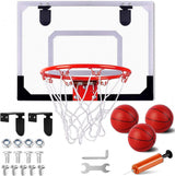 Mini Kosárlabda Palánk Otthoni Használatra 3 Labdával és Légpumpával