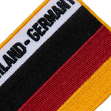 A-ONE Oberammergau Hímzett Folt, Német Zászló Jelvény és Bayern Díszítő Tűzött Kitűző, 3 darabos szett - Outlet24