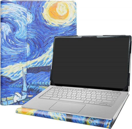 Alapmk Védőtok ASUS Chromebook Flip C434, HP EliteBook x360 1040 G8 Laptopokhoz, Csillagos Éjszaka - Outlet24