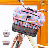 ANZOME 2 az 1-ben Biciklikosár Bevásárlótáska, Összecsukható, Vízálló, Különböző Rekeszekkel - rózsaszín - Outlet24