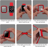 Apple Watch védőtok képernyővédő fóliával Több színben és méretben - Outlet24