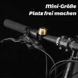 Arkim Retro Mini Kerékpár Csengő, 120 dB, fekete Újracsomagolt termék - Outlet24