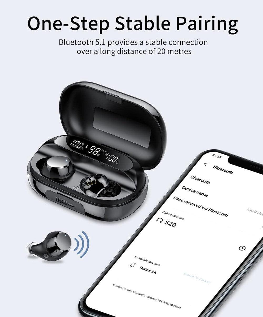 Vezeték nélküli fejhallgató, Bluetooth fejhallgató Újracsomagolt termék - Outlet24
