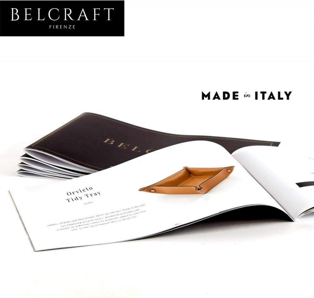 BELCRAFT Orvieto Kézzel Készült Olasz Bőr Táska, Világos Barna Színben Újracsomagolt termék - Outlet24