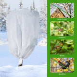 Bimkole 2 Csomagos Növénytakaró Fagyvédelemmel, Húzózsinóros Fa- és Cserépnövény Takaró, 75 x 60 cm - Outlet24