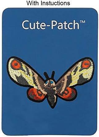 Cute-Patch Hatalmas Pillangó Hímzett Vasalható és Felvarrható Folt, Ideális Farmerhez és Táskához - Outlet24