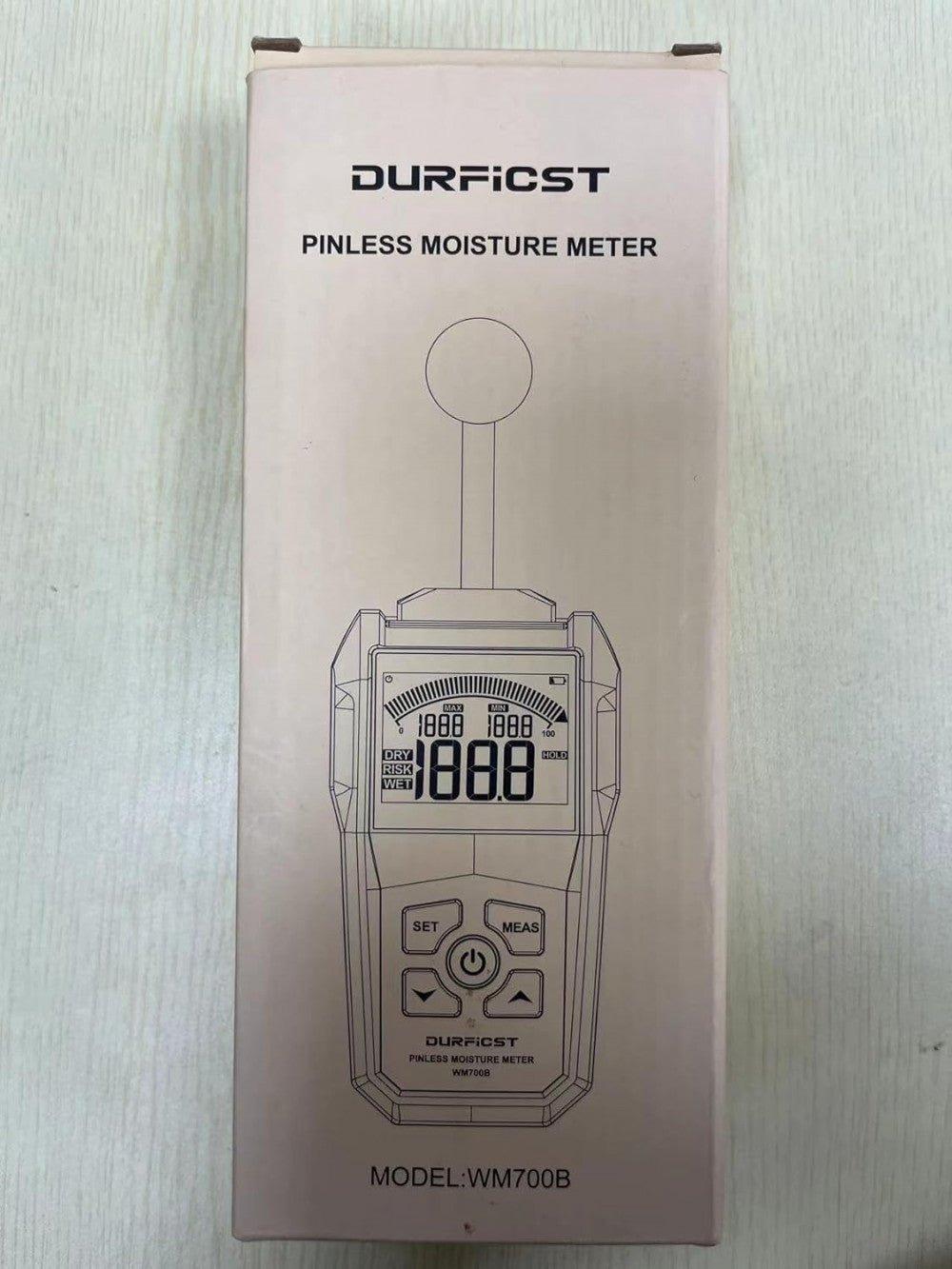 DURFICST Nedvességmérő Színes LCD-vel és Hangjelzéssel, Minden Építőanyaghoz Újracsomagolt termék - Outlet24