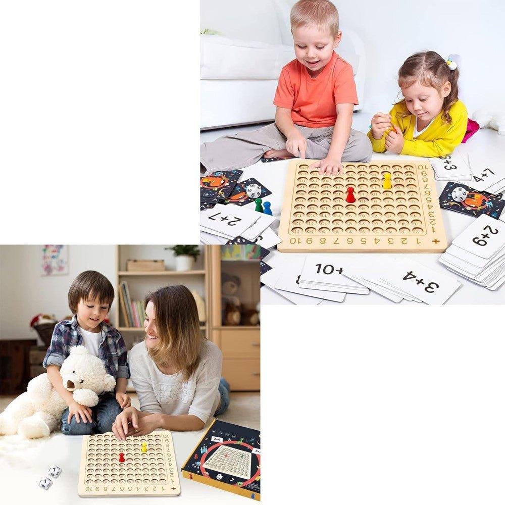 Fa Matek Szorzótábla játék - 3 évesnél idősebb gyerekek számára - Outlet24