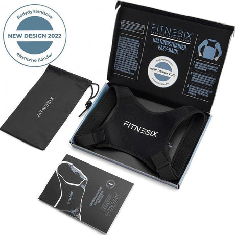 Fitnesix® 2022 Design Háttartó, Test-Dinamikus Tartáskorrigáló , Rugalmas , Férfiaknak és Nőknek (M/L) Újracsomagolt termék - Outlet24