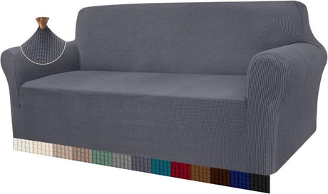 Granbest nagy nyúlású kanapéhuzat, 3 személyes, szürke - Újracsomagolt termék - Outlet24