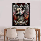 Gyémántfestő Készlet Goth Lány, 30 x 40 cm - Outlet24