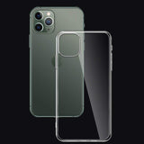 iPhone 11 Pro Max Karcolás- és Ütésálló Szilikon Tok (Víztiszta) - Outlet24