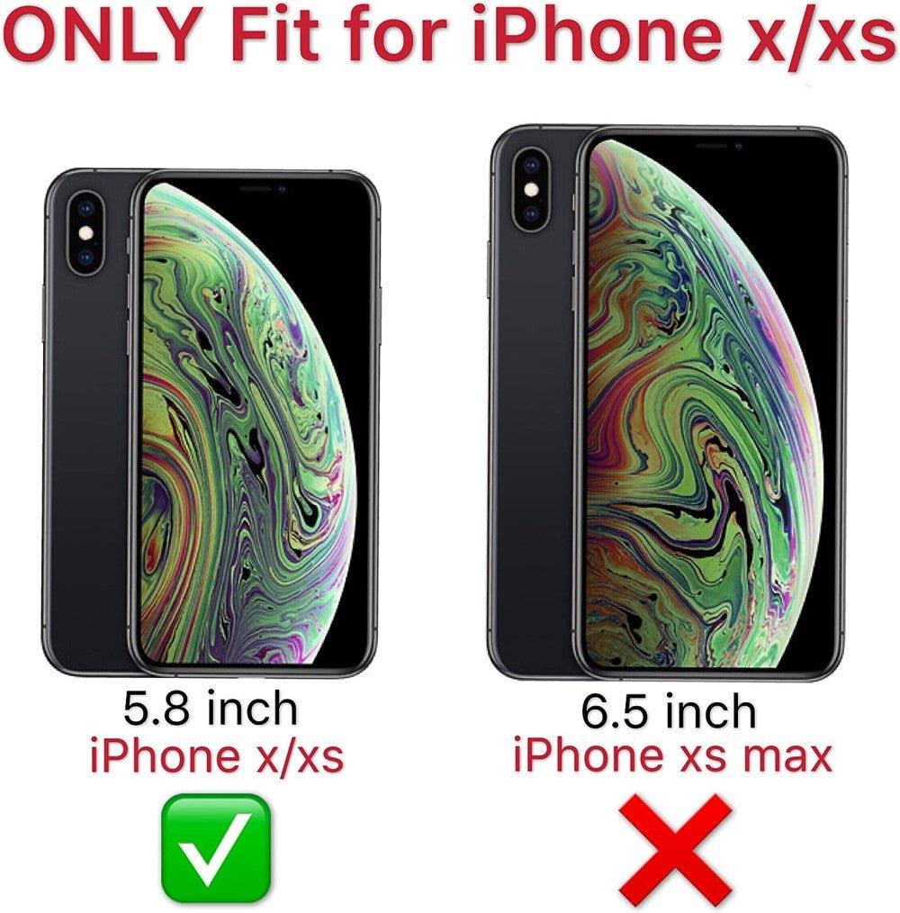 iPhone X / XS Szilikon Tok + 2 db Kijelzővédő Üvegfólia (Fekete) - Outlet24