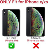 iPhone X / XS Szilikon Tok + 2 db Kijelzővédő Üvegfólia (Fekete) - Outlet24