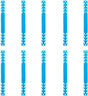 KATELUO 10 darab szilikon állítható fülpánt( kék) - Outlet24