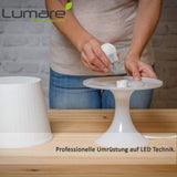 Lumare LED Izzó E27-2700 K 5 W 470 Lumen, G45 Alakú, 270° Sugárzási Szög, Meleg Fehér Színű, 5 darabos csomag Újracsomagolt termék - Outlet24