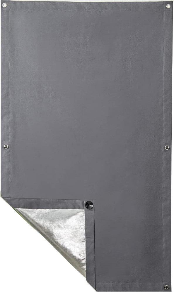 M06/606 Tetőablak Roló, UV & Hővédett, Szürke, 38 x 75 cm Újracsomagolt termék - Outlet24