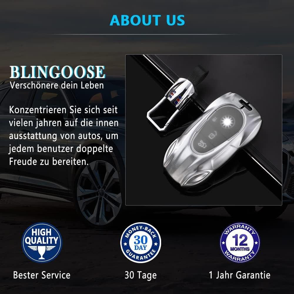 Mercedes Benz Slusszkulcs-tartó Tok, Kompatibilis 2021-2022 S-Osztály és C300 Modellekkel (Ezüst színű) Újracsomagolt termék - Outlet24