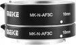 MK-N-AF3C-Black Auto Focus Macro Metal Extension Tube Adapter - Outlet24